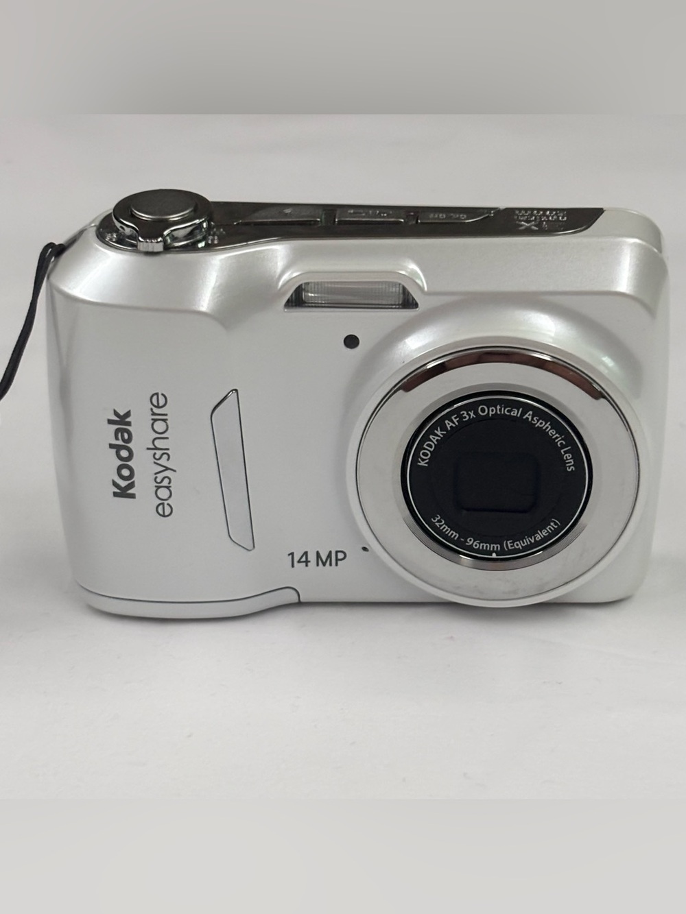 Kodak Easyshare C1530 14MP Pearl White Digital Camera & Case Tested Works Great